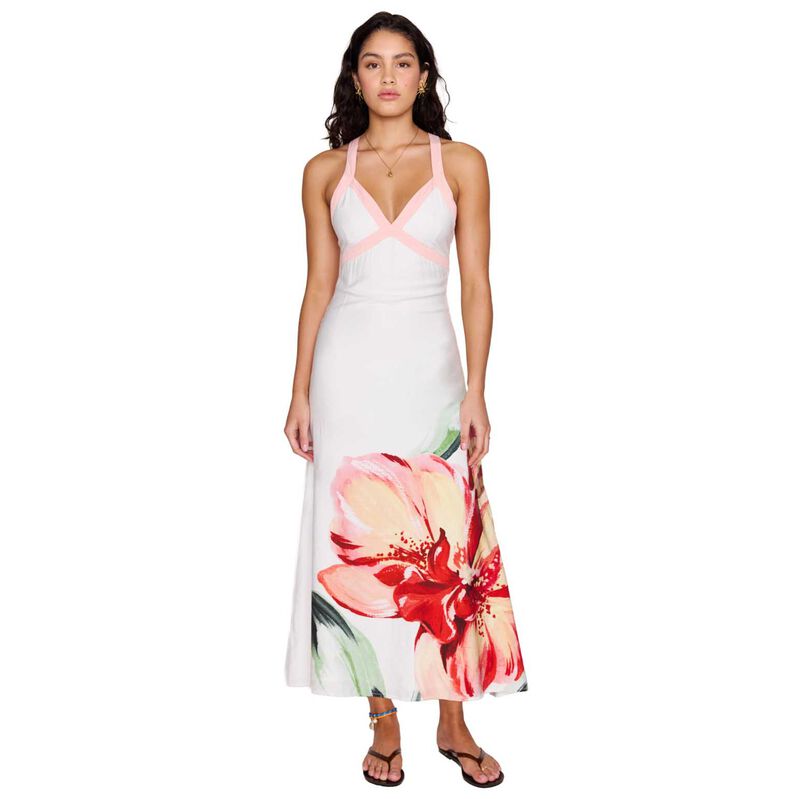 MINKPINK Zinnia Cross Back Midi Dress image number 0